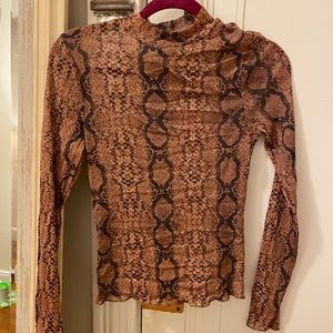 Urban Outfitters sheer shirt